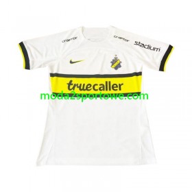 Koszulka AIK Wyjazdowe Stroje Piłkarskie 2024/25 Krótki Rękaw